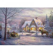 At jigsaw puzzles direct we've delivered over a million jigsaw puzzles, you can trust us with your important order. Thomas Kinkade Memories Of Christmas 500 Piece Puzzle Craftyarts Co Uk