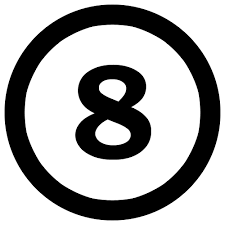 File:8NumberEightInCircle.png - Wikimedia Commons