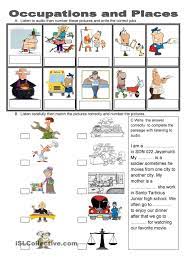 Occupatoins And Places Kindergarten Worksheets Kindergarten Worksheets Printable Kindergarten Reading Worksheets