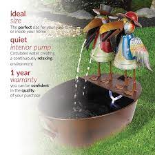 Both indoor and outdoor water fountains combine attractive outward appearances and genuine health improvements. L6xfaa 5c96vwm