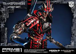 Prime 1 Studio The Last Knight Drift Statue With Full Gallery Sizes And Accessory List Drifting Transformers Drift Last Knights
