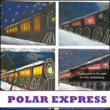 How To Draw A Steam Train Polar Express Winter Art Lesson Holiday Art Projects Polar Express