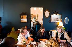 An enchanting dining room steps from your luxe outdoor living. The Dining Room The Opposite House