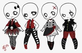 Now you will be drawing out the anime clothes in full shirts, pants, and skirts. Guy Outfits Drawing Tumblr Easy Anime Free Pages Emo Outfits Drawing Hd Png Download Kindpng