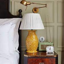And there's more than one way to add color to a bedroom. Catalina Table Lamp Yellow Bedroom Furniture Lamp Yellow Table Lamp Bedside Lamps Ceramic