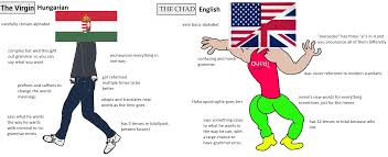 It's way easier than the english because english is not a phonetic language. Last Night Me And My Friend Had A Talk About English And Hungarian And I Made A Meme About It Language