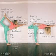 Dancer S Pose Aka Natarajasana 1 Grab Inner Arch Of The Foot All Five Fiver Under Foot 2 Tiniest Microbend To Standing Leg A Dancers Pose Yoga Yoga Teacher