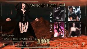 Moon] Demonic Hymn Set (+ NSFW options) [P2.5] [Gen3  B+ Compat] | XIV Mod  Archive