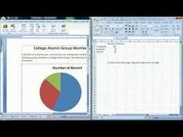 how to create a pie chart in microsoft word 2007