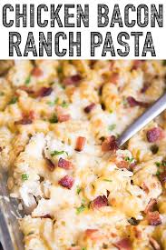 If you make this cheesy chicken bacon alfredo stuffed shells recipe, please share a picture with need i say more? Chicken Bacon Ranch Pasta Like Mother Like Daughter