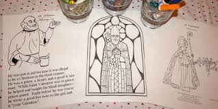 Coloring pages to print free printable coloring pages coloring pages for kids coloring sheets catholic crafts catholic kids valentine backdrop. Shower Of Roses St Valentine S Day Printables