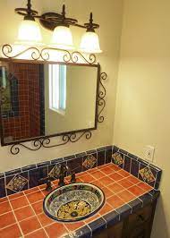Choose from a wide selection of great styles and finishes. Bathroom Vanity Using Mexican Tiles By Kristiblackdesigns Com Mexican Tile Bathroom Spanish Home Decor Mexican Home Decor