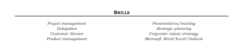 How To Write A Resume Skills Section Examples Career Sidekick