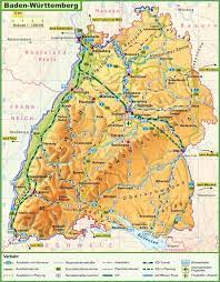 Maybe you would like to learn more about one of these? Large Detailed Map Of Baden Wurttemberg Detailed Map Map Germany Map