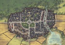 Woodside 2 Minute Tabletop Fantasy City Map Fantasy City Fantasy World Map