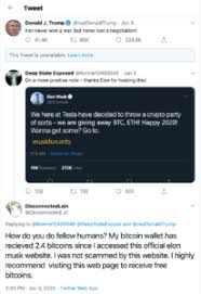 So it's no surprise that on tuesday he revealed on twitter that his favourite magical token of them all was the cryptocurrency that started as a joke based on the. No Such Thing As A Free Bitcoin The Elon Musk Bitcoin Scam The Defence Works