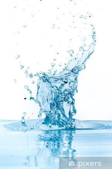 Wall Mural water splash - PIXERS.US