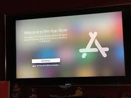 Apple's tv app, which recently appeared on ios devices and apple tv, is meant to help users discover and watch shows across an increasingly expanding lineup of television channels, as well as itunes movies and shows, in one central app. Can T Access App Store On Apple Tv 4 Apple Community