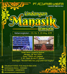Rasulullah saw telah mencontohkan agar mendoakan orang yang hendak haji dan umroh. Undangan Manasik Umroh Biaya Paket Umroh Promo 2020 Travel Umroh Murah Resmi