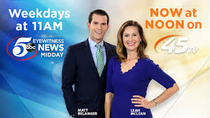 Abc news at noon weekend abc tv abc news miriam corowa presents the latest from abc news, following today's top stories and coverage of events as they unfold. 5 Eyewitness News Announces New Midday Anchor Team Additional Hour Of News Kstp Com