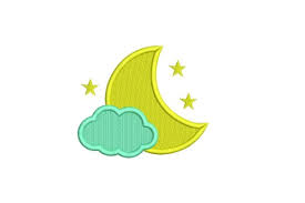 Download Moon And Cloud Design Creative Fabrica SVG Cut Files