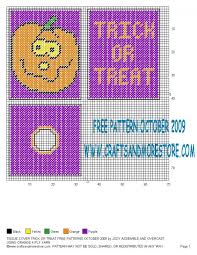 At freepatterns.com, you can download lots of free plastic canvas designs for christmas! October S Free Halloween Plastic Canvas Patterns Needle Work