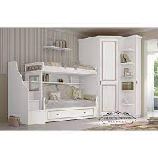 Arreda la cameretta dei bambini e dei tuoi figli più grandi in stile shabby chic provenzale seguendo i nostri consigli di stile! Cameretta A Soppalco Bambini Shabby Roma 1 Camerette Bambini