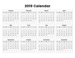 Holiday planner, trip planner, travel planner, journey planner, yearly overview, year planner. 2019 Us Calendar 11x8 5 All Year Calendar Printable Yearly Calendar Blank Calendar Template