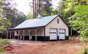 Attach the shed walls to this perimeter frame with 3 inch nails or screws through the bottom plate and galvanized 8d nails every 8 inches through the siding overhang. Residential Polebarn Building Thurman Tam Lapp Construction Llc