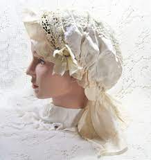 Bonnetnt476a Jpg 1728 1826 Sleeping Cap Victorian Night Cap Bonnets Victorian Fashion