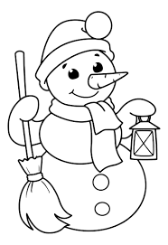 Most snowmen wear clothes that you can color, and many are posed in winter scenes that you can enjoy. Snowman Coloring Pages 100 Images Free Printable