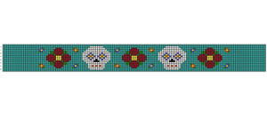 When beading patterns are colored in, they're a close representation of what your finished beadwork will look like. Free Bead Loom Patterns Pdf Bead Pattern Free
