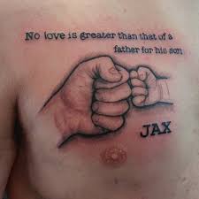 25 Impressive Tattoos Parents Got To Honor Their Kids Tattoos For Kids Baby Name Tattoos Tattoo For Son