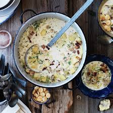 Slow cooker clam chowder is an easy fall soup you'll enjoy as well as great gameday food you can make for a crowd. 51 Best Clam Chowder Recipes And Other Clam Recipes Epicurious
