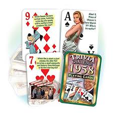 Pixie dust, magic mirrors, and genies are all considered forms of cheating and will disqualify your score on this test! Sports Outdoors Sporting Goods Anupamahospitals Com Flickback 1979 Trivia Playing Cards Happy 40th Birthday Or 40th Flickback Media Inc