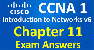 Ccna 1 Introduction To Networks Ver 6 0 Itn Chapter 11 Exam Answers