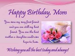 Mom, you are my best friend, my mentor, and my teacher. Happy Birthday Mom From Daughter Wishesgreeting Birthday Wishes For Mother Happy Birthday Mom Wishes Happy Birthday Mom Quotes