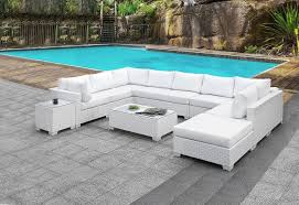 Shop the best selection of outdoor furniture from overstock your online garden & patio store! Somani White Outdoor Modular Sectional Set By Furniture Of America Furniturepick