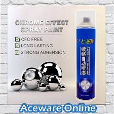 Mirror Chrome Look Effect Spray Paint