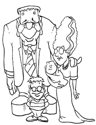 Our online collection of easy and adult coloring pages feature the best pictures for you to color. Frankenstein Coloring Page Coloring Home