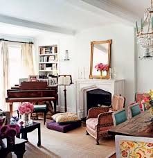 Baby Grand Piano In A Vey Small Space Bohemian Apartment Decor Chic Living Room Home Decor