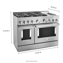 smart commercial style gas range