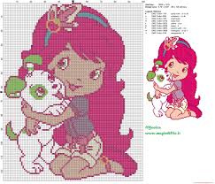Maybe you would like to learn more about one of these? Strawberry Shortcakes With Dog Cross Stitch Pattern Free Cross Stitch Patterns Simple Unique Alphabets Baby