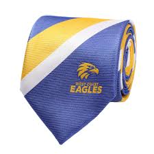 West coast eagles are the australian rules football league champions! West Coast Eagles Neck Tie Be A Patriotic Eagles Supporter