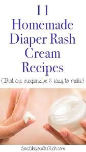 11 homemade diaper rash cream recipes