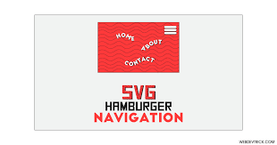 Having never worked with animating svg before i had a couple of ideas of how i wanted to approach the animated path. Svg Navigation Menu Using Css And Javascript Hamburger Type Menu