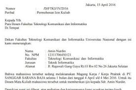 Contoh surat izin ke dosen. Contoh Surat Izin Orang Tua Untuk Mengikuti Kegiatan Kampus