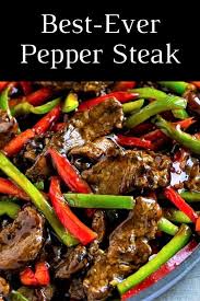 Best Ever Pepper Steak In 2020 Easy Meat Recipes Meat Recipes Healthy Meat Recipes