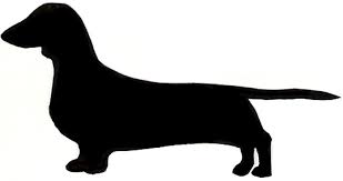 Black And White Dachshund Drawing Collie Great Pyrenees Dachshund Silhouette Dachshund Drawing Dachshund Art