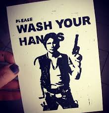 Star Wars Etiquette Print Please Wash Your Hans By More Than A Geek Girl On Etsy Star Wars Room Star Wars Decor Star Wars Printables